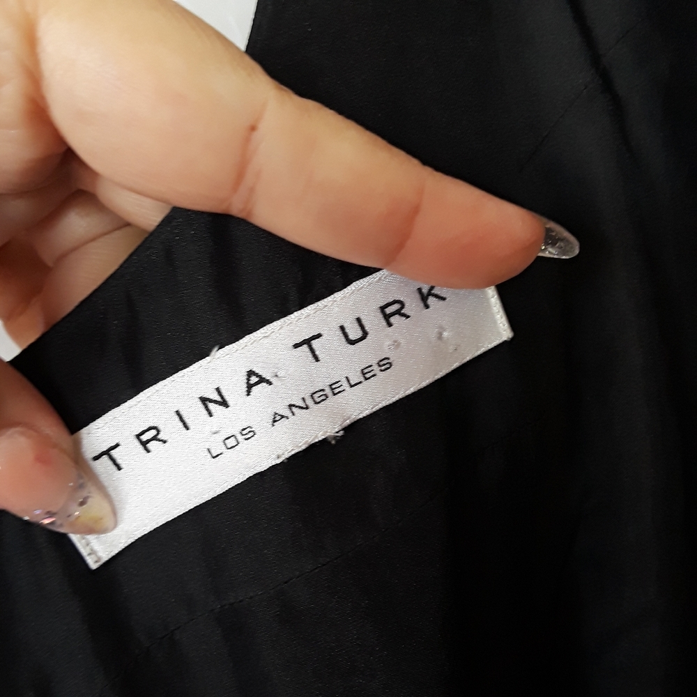 Trina Turk Geometric Sheath Dress - Picture 7 of 7